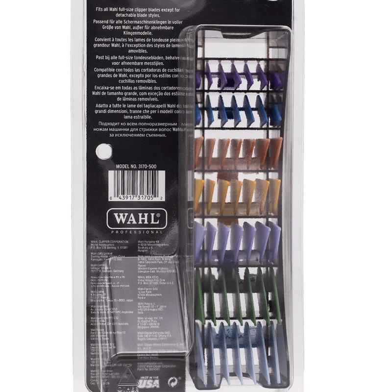 Wahl Set 8 Rialzi Nylon 3/6/10/13/16/19/22/25