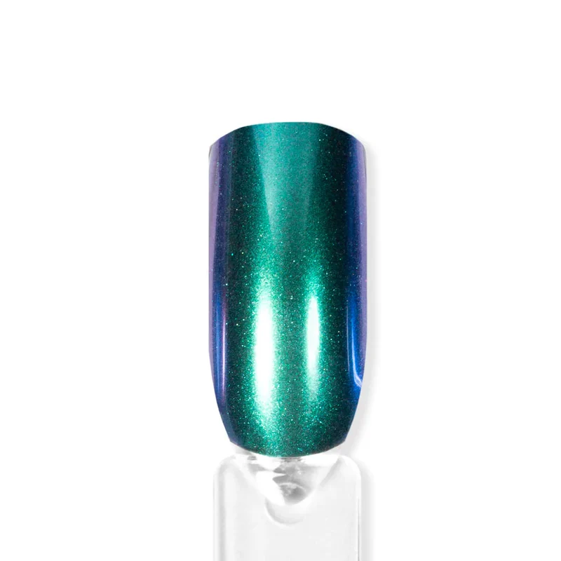 My Nail Pro Chrome Powders Chameleon Turquoise Beetle 1gr - polvere per unghie
