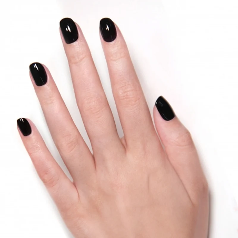 Londontown Gel Color Chim Cher-ee 12ml - smalto semipermanente nero corvino