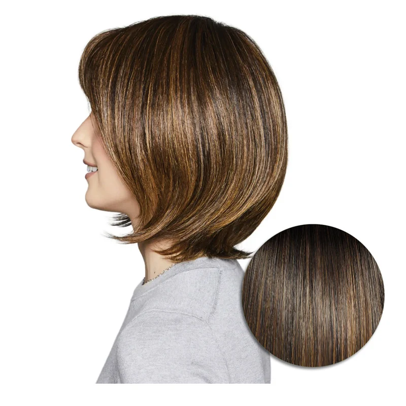 Hairdo Bouncy Bob RL8/29SS Castano Medio Nocciola - parrucca taglio medio