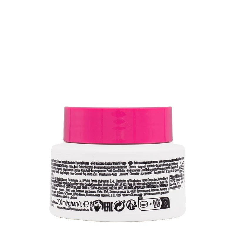 Schwarzkopf BC Bonacure Color Freeze Silver Treatment pH 4.5 200ml - maschera anti giallo per capelli grigi e bianchi