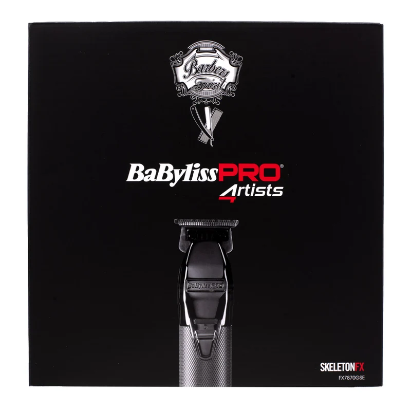 Babyliss Pro 4Artist GunSteelFx Skeleton Trimmer FX7870GSE - trimmer da rifinitura in metallo