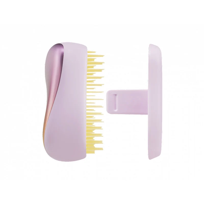 Tangle Teezer Compact Styler Lilac Yellow Chrome - spazzola compatta