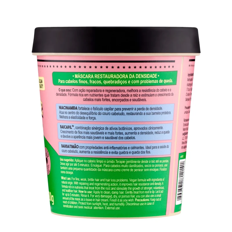 Lola From Rio Densidade Máscara 230gr - maschera ristrutturante capelli fini