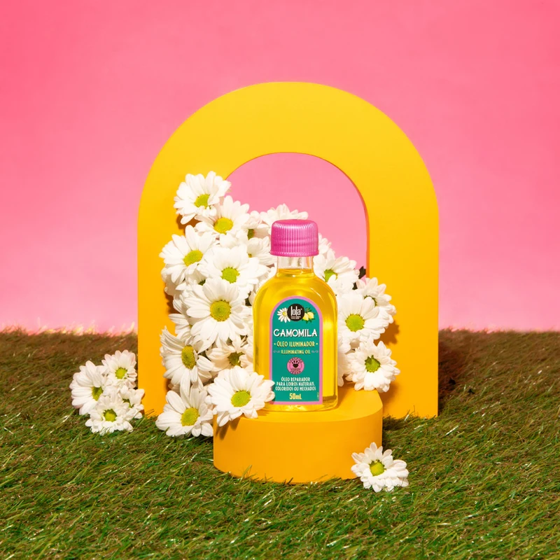 Lola From Rio Camomila Óleo Iluminador 50ml - olio illuminante capelli biondi naturali colorati o con mèches