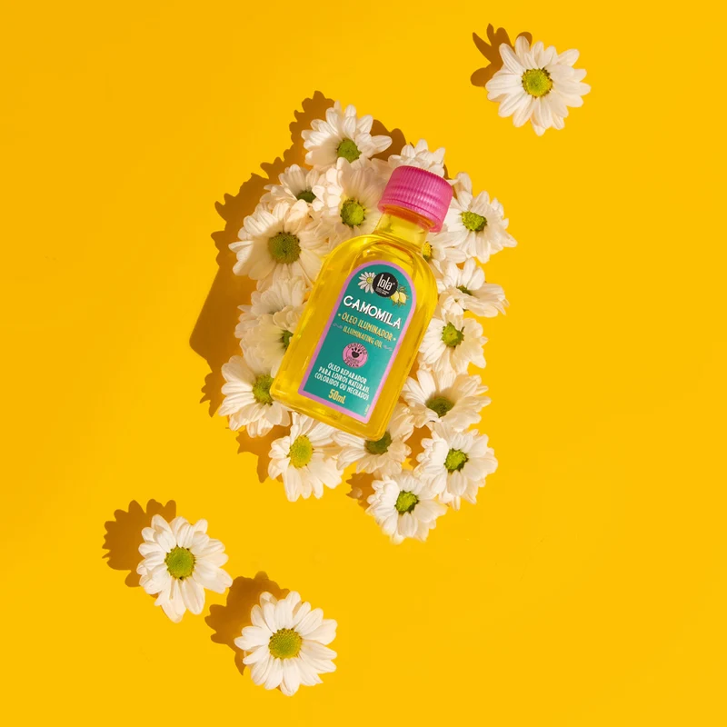 Lola From Rio Camomila Óleo Iluminador 50ml - olio illuminante capelli biondi naturali colorati o con mèches