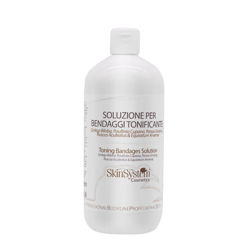 SkinSystem Toning Bandages Solution 500ml - soluzione tonificante per bendaggi