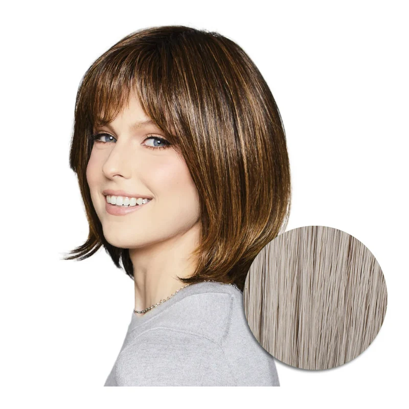 Hairdo Bouncy Bob Parrucca Grigio Chiaro - parrucca taglio medio