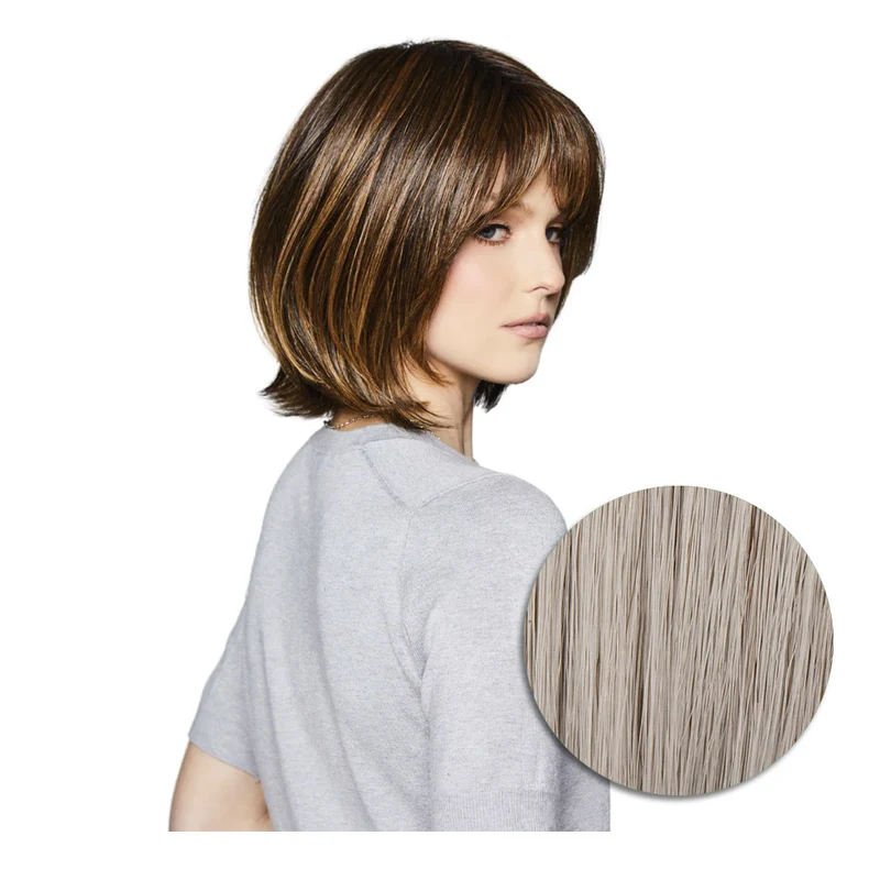 Hairdo Bouncy Bob Parrucca Grigio Chiaro - parrucca taglio medio