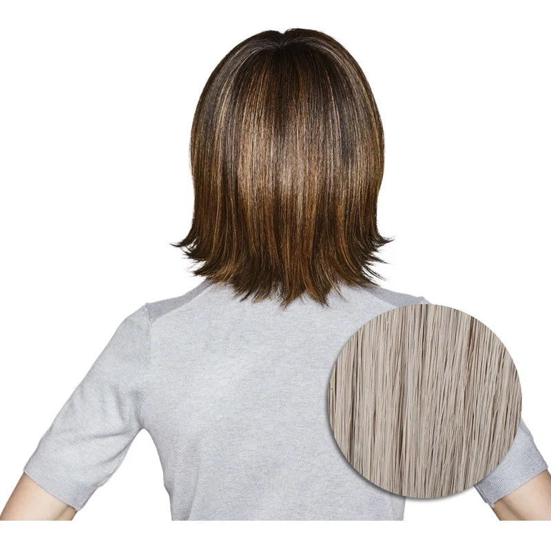Hairdo Bouncy Bob Parrucca Grigio Chiaro - parrucca taglio medio