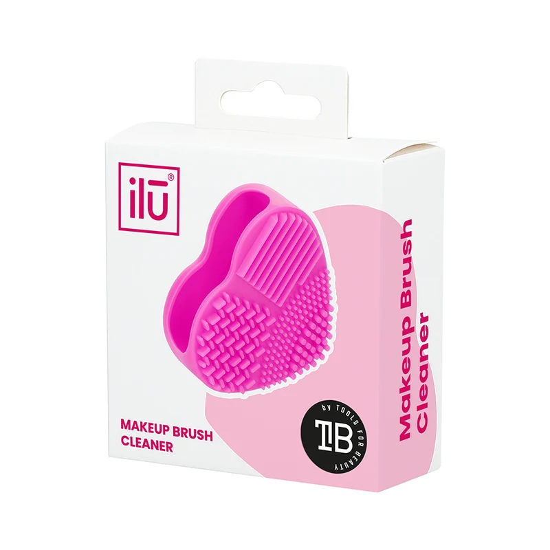 Ilū Make Up Brush Cleaner Hot Pink - tappetino pulizia pennelli