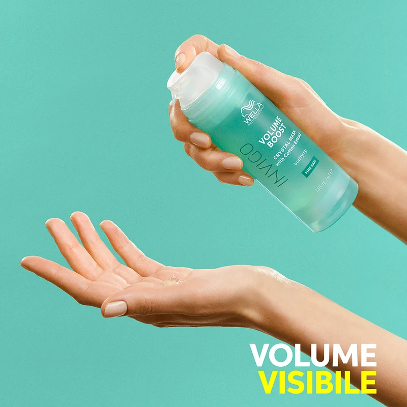 Wella Invigo Volume Boost Crystal Mask 500ml - maschera volumizzante