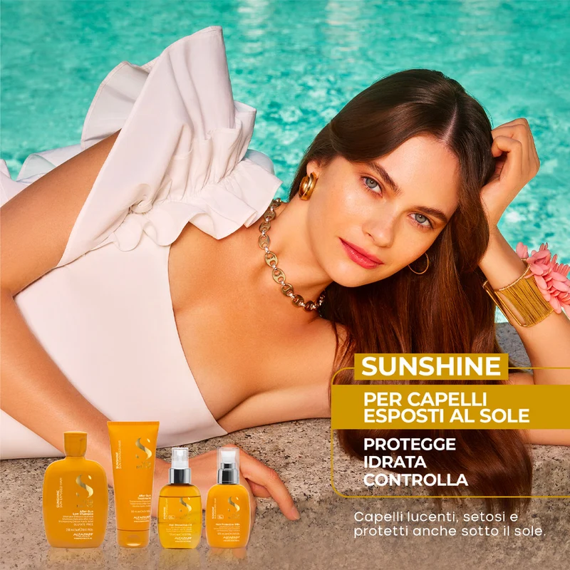 Alfaparf Milano Semi di Lino Sunshine After Sun Low Treatment 200ml - trattamento dopo sole