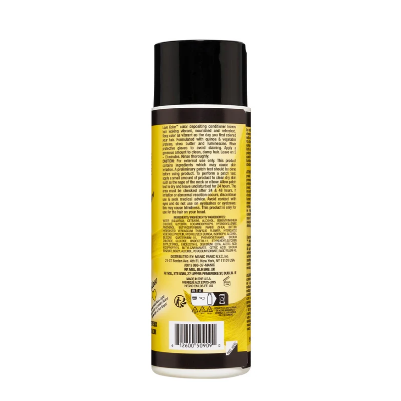 Manic Panic Love Color Mask Yellow Heart 236ml - maschera colorante