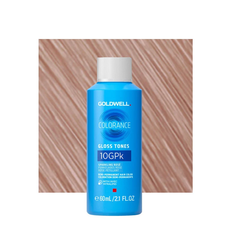 10GPk Goldwell Colorance Gloss Tones 60ml - colorazione demi-permanente