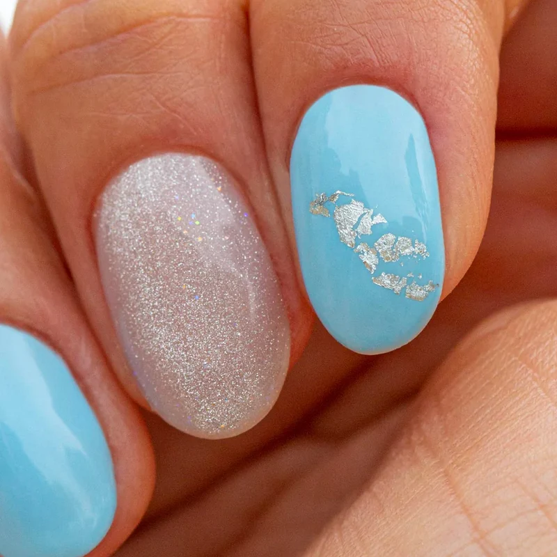 My Nail Pro Crumpled Foil Silver 0,3 gr - foil metallici per nail art
