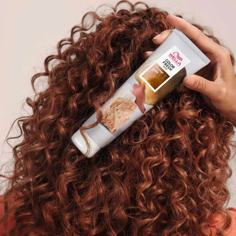 Wella Color Fresh Mask Caramel Glaze 150ml - maschera colorata