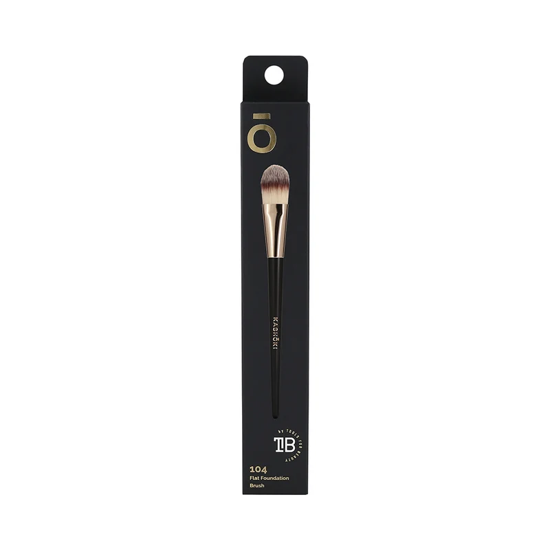 Kashōki MakeUp Flat Foundation Brush 104 - pennello per fondotinta