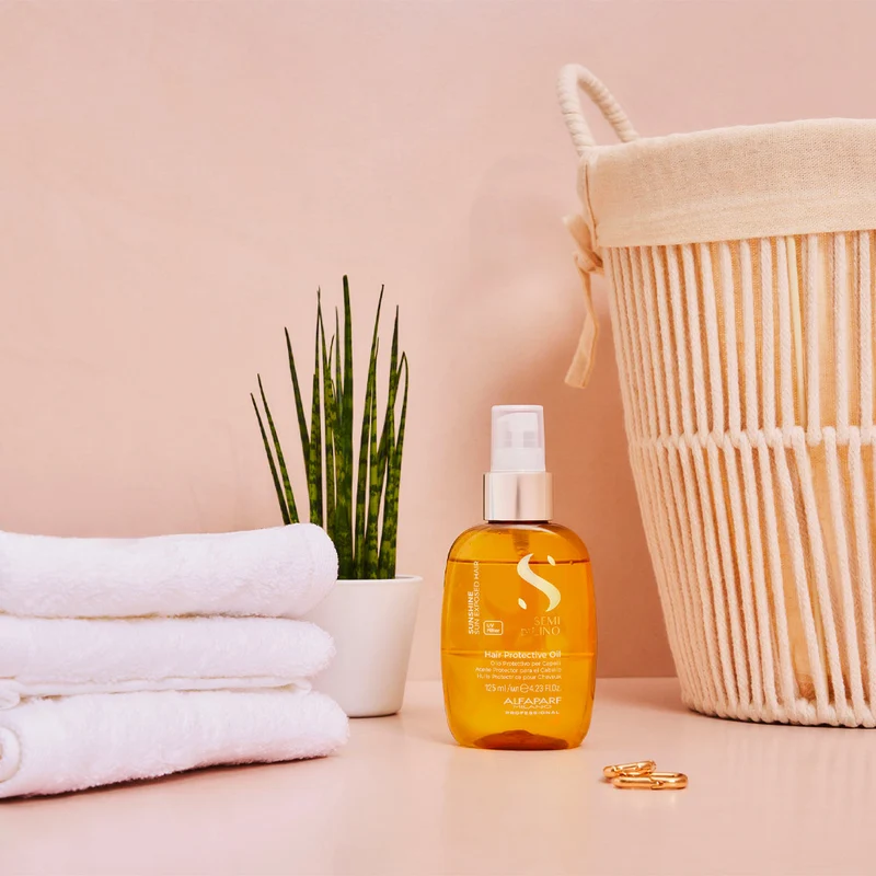 Alfaparf Milano Semi di Lino Sunshine Hair Protective Oil 125ml - olio spray solare bifasico