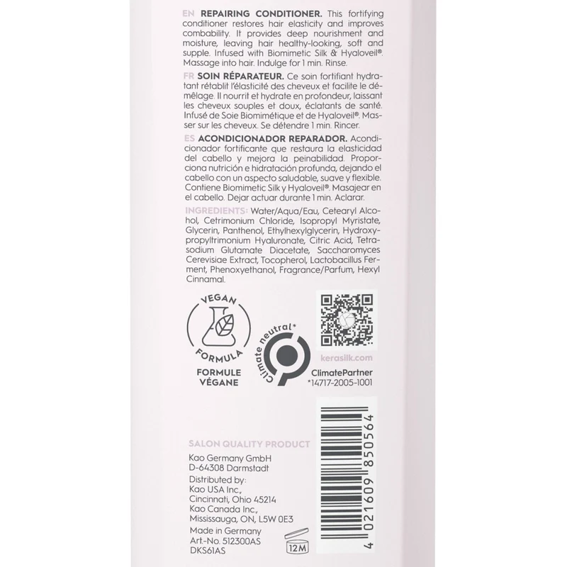 Kerasilk Essentials Repairing Conditioner 200ml - balsamo fortificante
