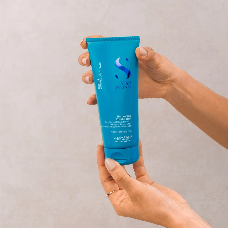 Alfaparf Milano Semi di Lino Curls Enhancing Conditioner 200ml - balsamo per capelli ricci