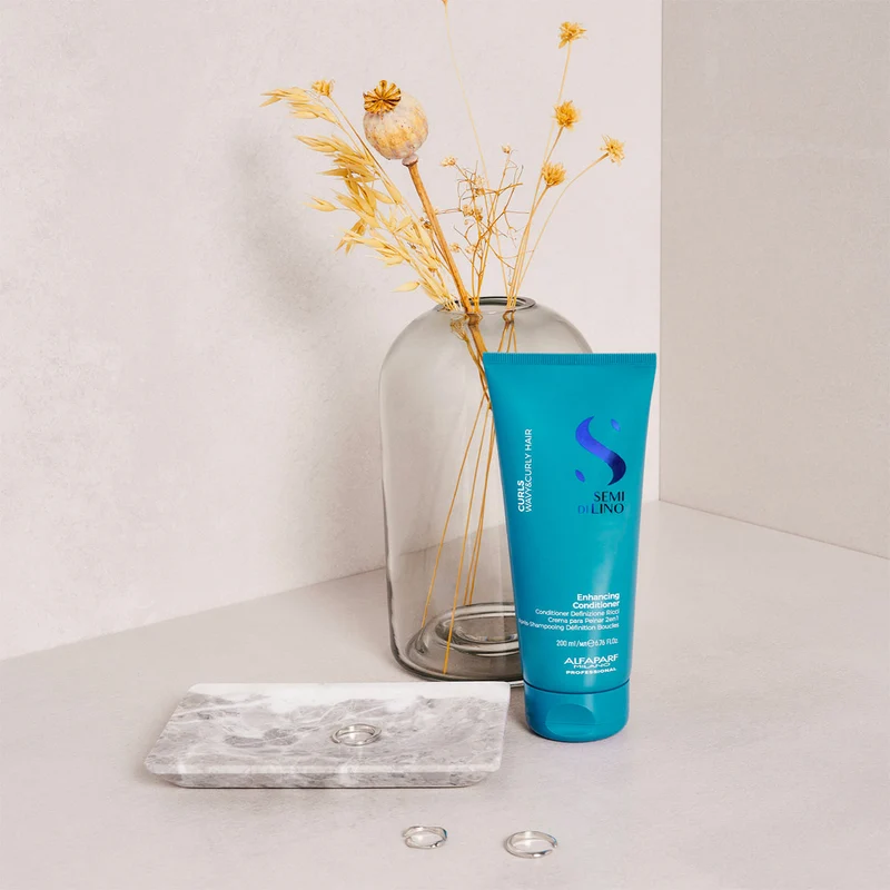 Alfaparf Milano Semi di Lino Curls Enhancing Conditioner 200ml - balsamo per capelli ricci