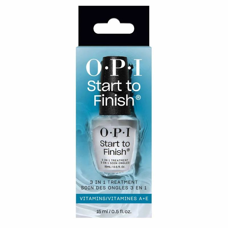 OPI Nail Essentials Collection NTT70 Start To Finish 15ml - trattamento riparatore 3in1
