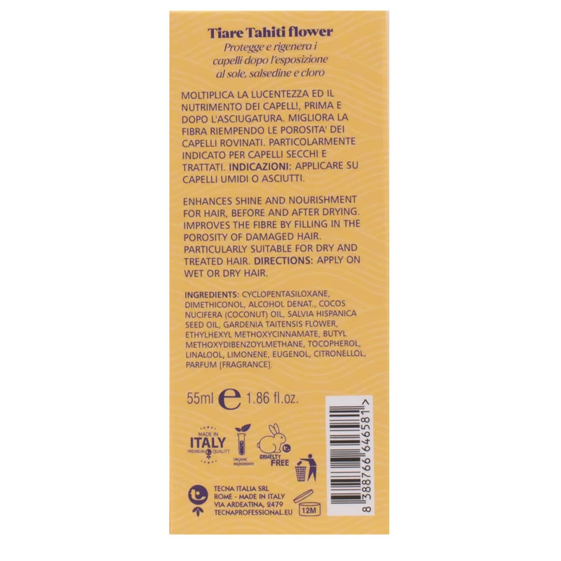 Tecna Monoi Sun Regenerating Oil 55ml - olio idratante rigenerante