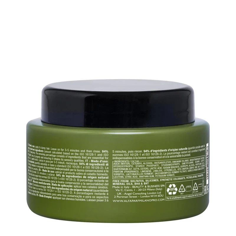 Alfaparf Milano Benvoleo Recovery Mask 250ml - maschera ristrutturante