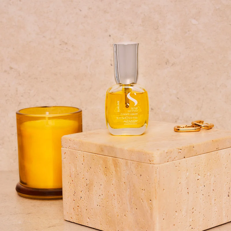 Alfaparf Milano Semi Di Lino Sublime Cristalli Liquidi 15ml - siero illuminante