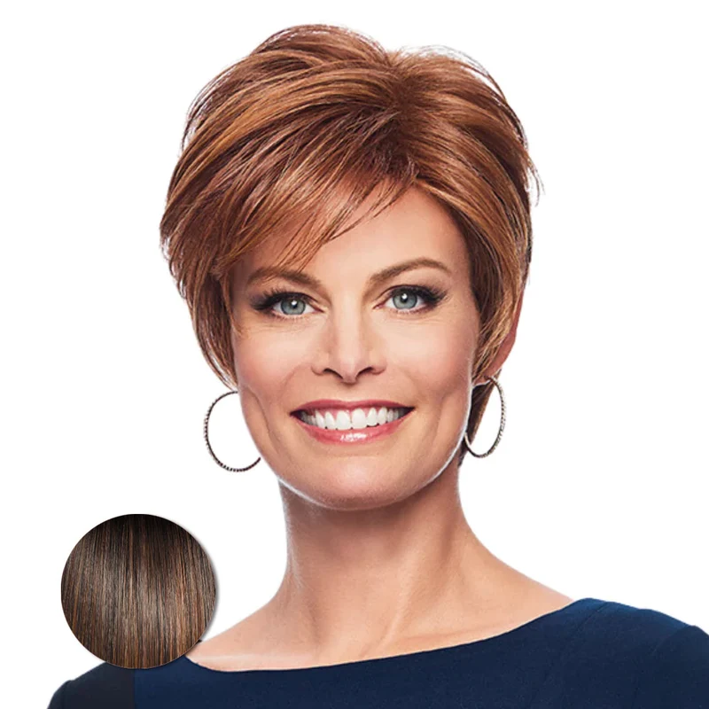 Hairdo Instant Short Cut Castano Medio Ramato - parrucca taglio corto