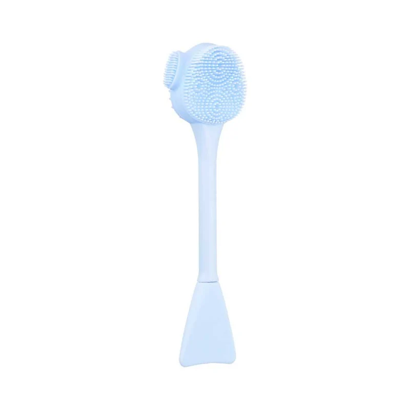 ilū Skin Care Face Brush Blue - spazzola viso in silicone