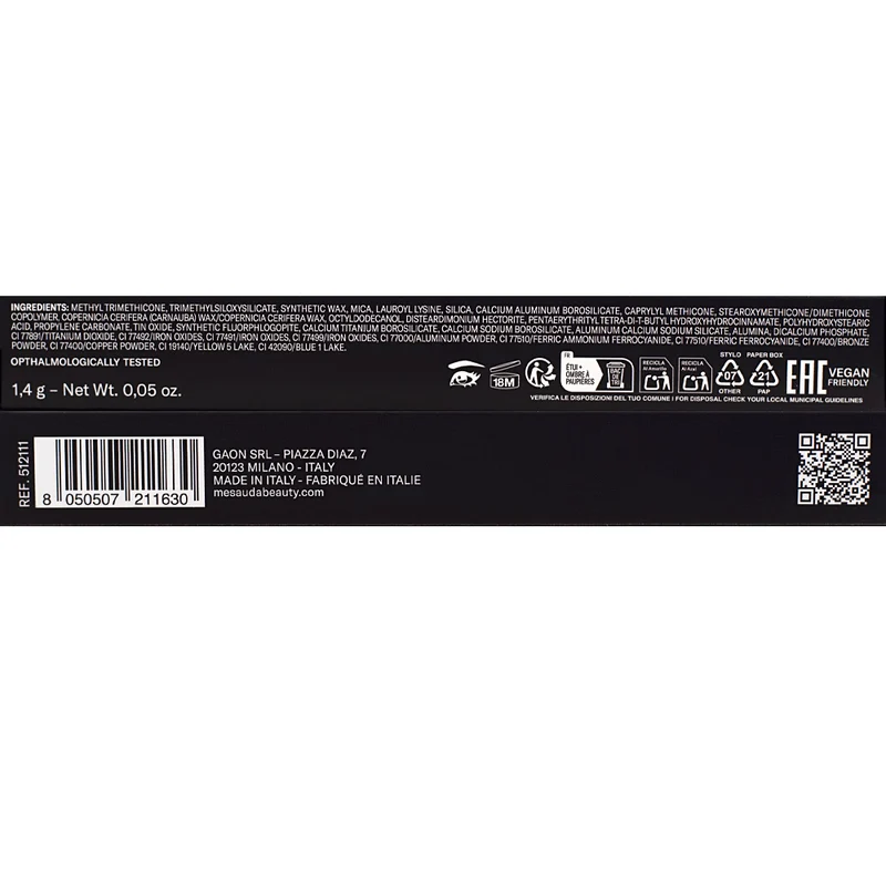 Mesauda Beauty Drawmatic Shadow 111 Bronzed 1.4gr - ombretto stylo multiuso
