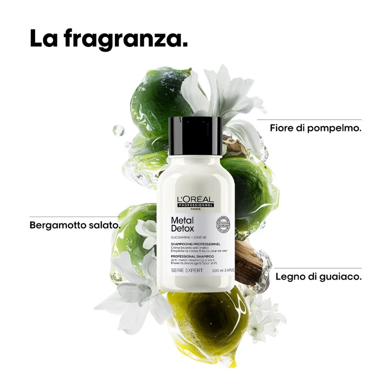 L'Oréal Professionnel Paris Serie Expert Metal Detox Shampoo 100ml - shampoo chelante