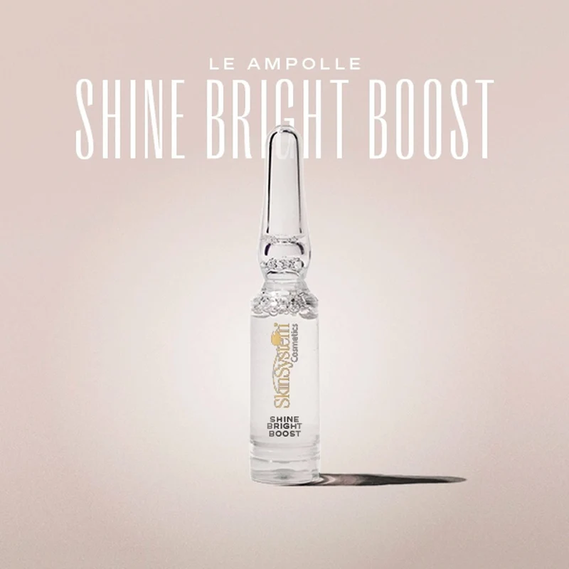 SkinSystem Shine Bright Boost 7x2ml - trattamento intensivo schiarente uniformante e illuminante