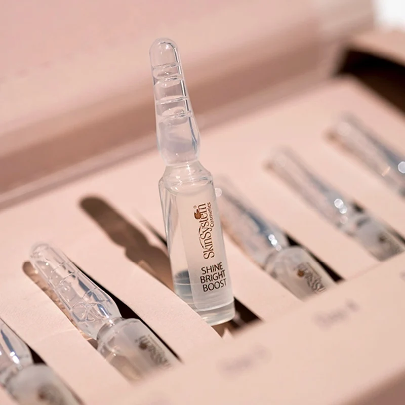 SkinSystem Shine Bright Boost 7x2ml - trattamento intensivo schiarente uniformante e illuminante