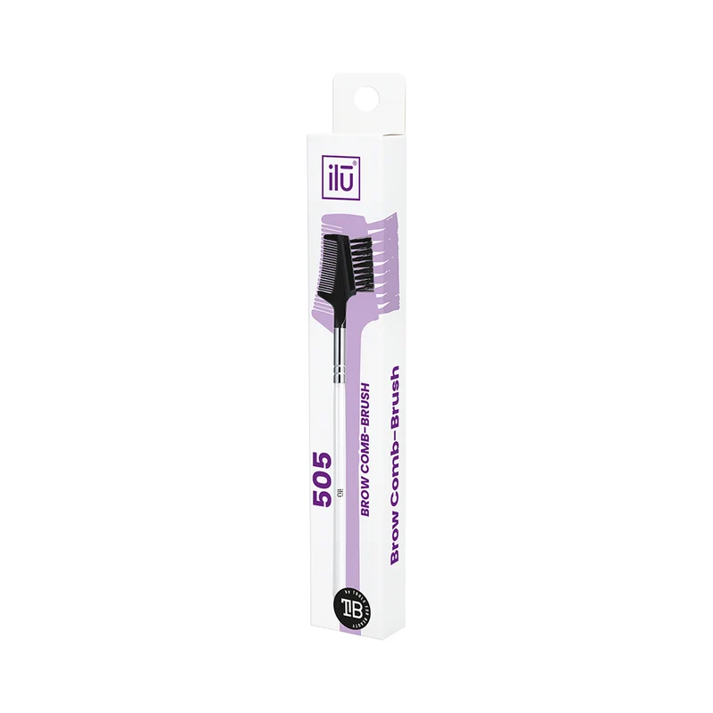 Ilū Make Up Brow Comb - Brush 505 - pettine per sopracciglia