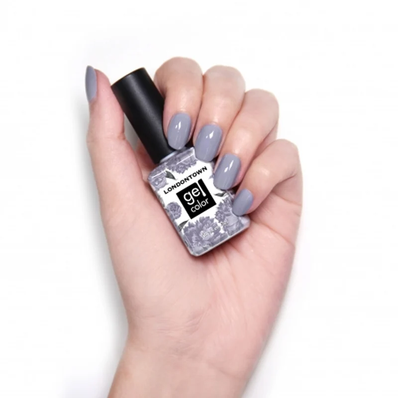 Londontown Gel Color Silver Birch 12ml - smalto semipermanente grigio chiaro