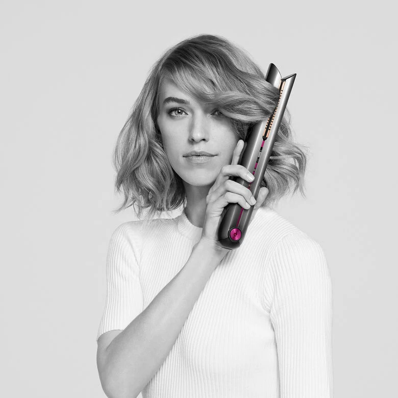 Dyson Corrale Piastra per capelli Caldo Nero, Fucsia, Nichel 200 W 4,34 m