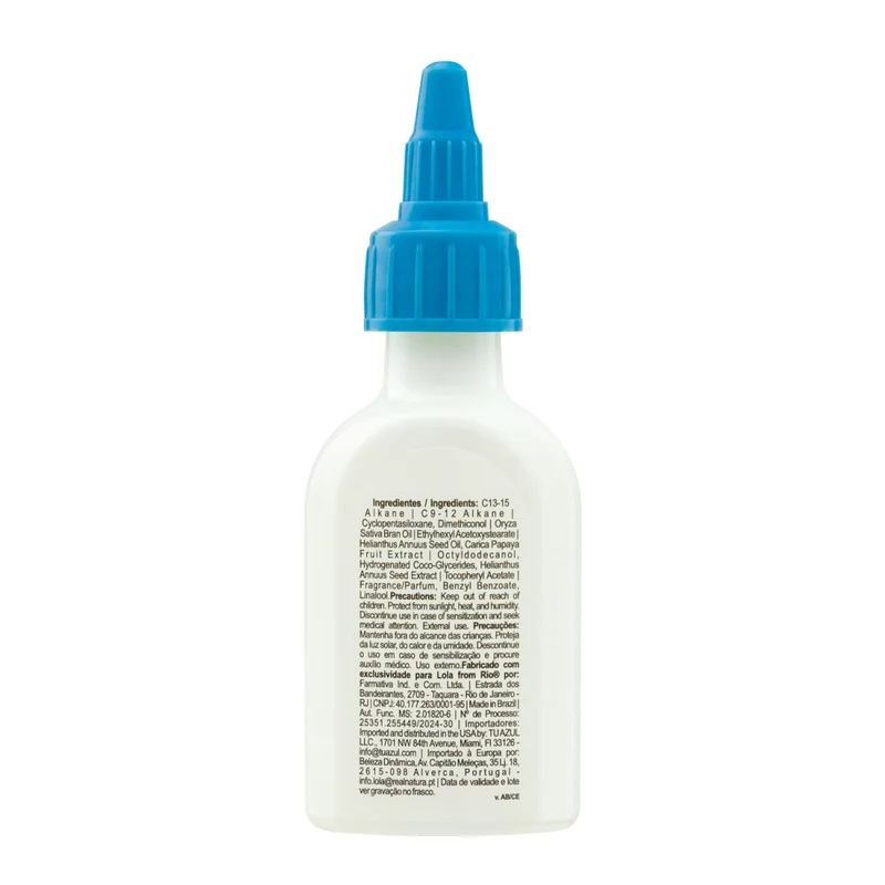 Lola From Rio Be(M)dita Ghee Óleo Reconstrução 50ml - olio leggero per capelli danneggiati