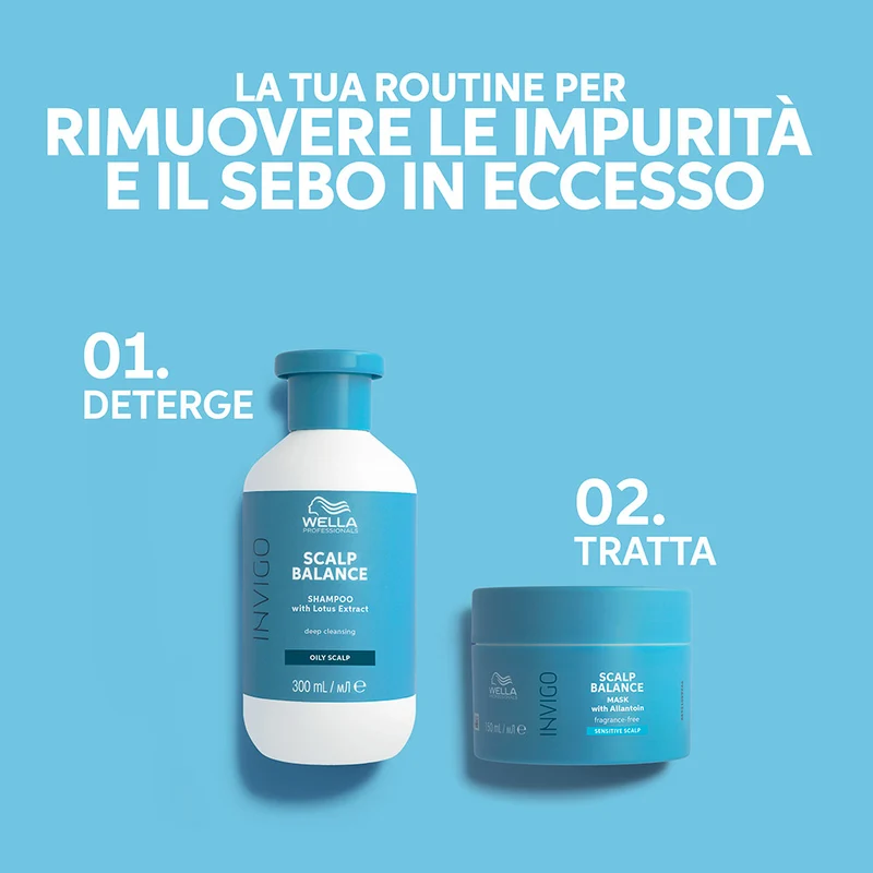 Wella Invigo Scalp Balance Pure Shampoo 300ml - shampoo purificante