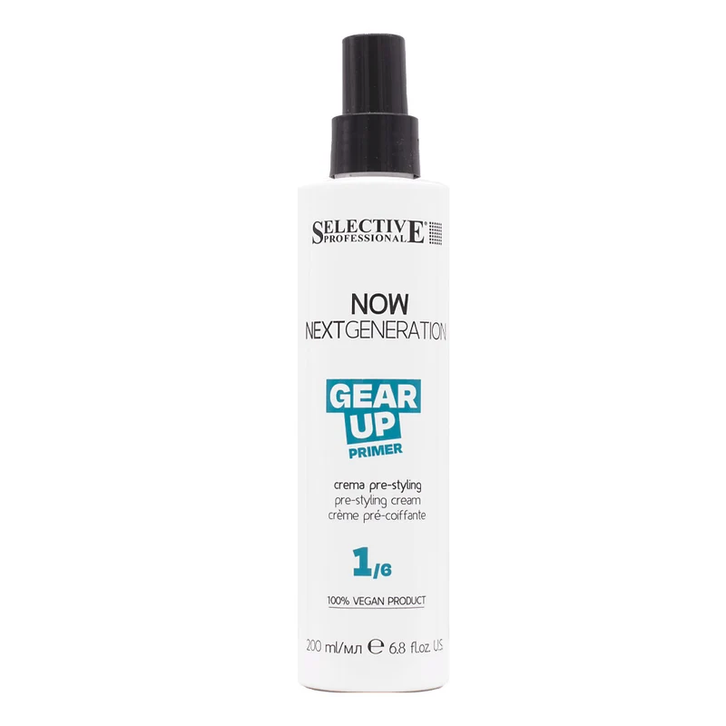 Selective Professional Now Next Generation Gear Up 200ml - crema pre-styling