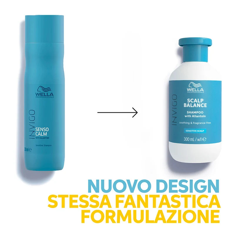 Wella Invigo Scalp Balance Calm Shampoo 300ml - shampoo cute sensibile