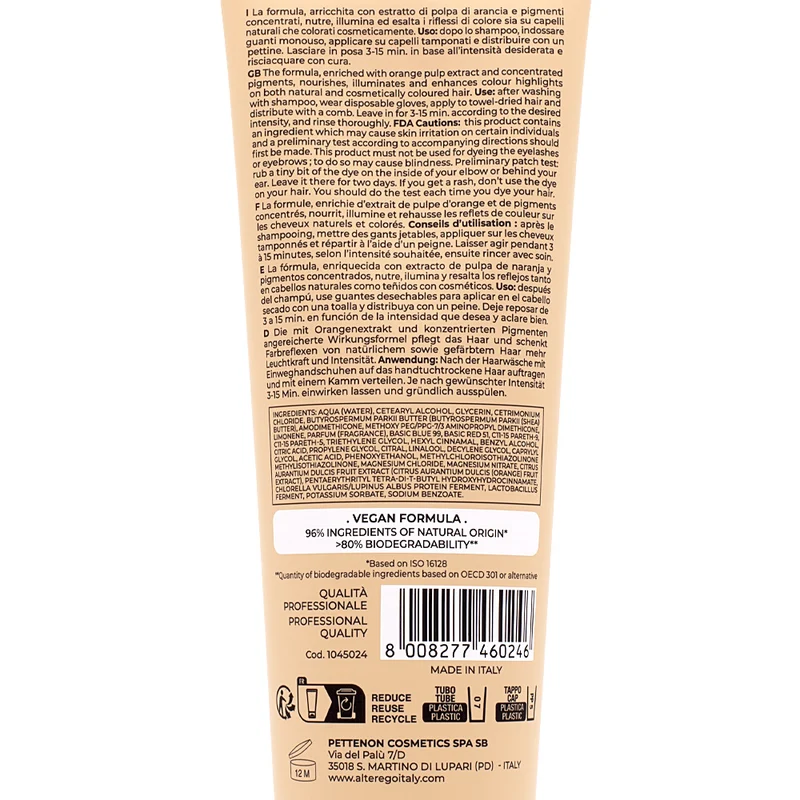 Alterego Passion Color Mask Ultra Violet 250ml - maschera colorante nutriente