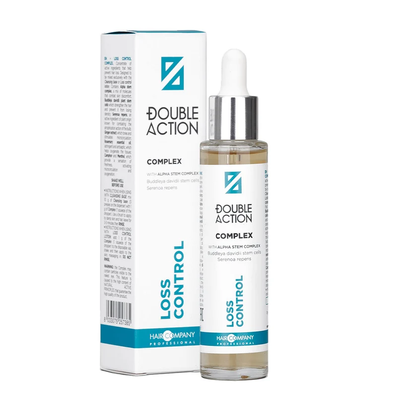 Hair Company Double Action Loss Control Complex 50ml - complesso prevenzione caduta