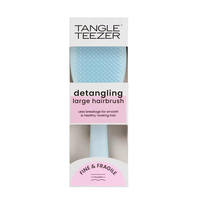 Tangle Teezer The Large Ultimate Detangler Fine & Fragile Seafoam Blue - spazzola per capelli fini e fragili