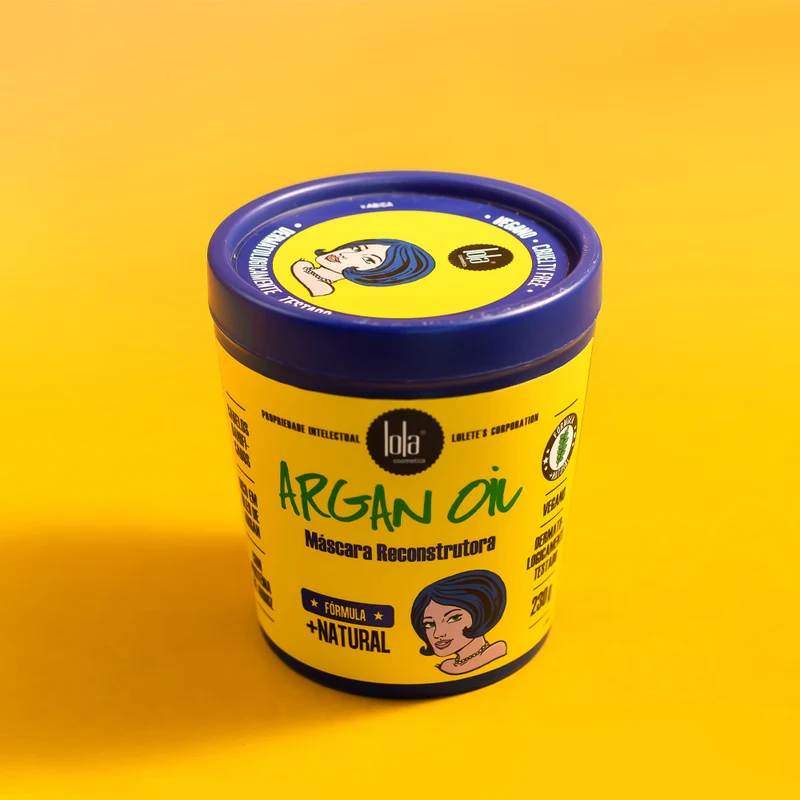 Lola From Rio Argan Oil Máscara Reconstructora 230gr - maschera ristrutturante capelli danneggiati