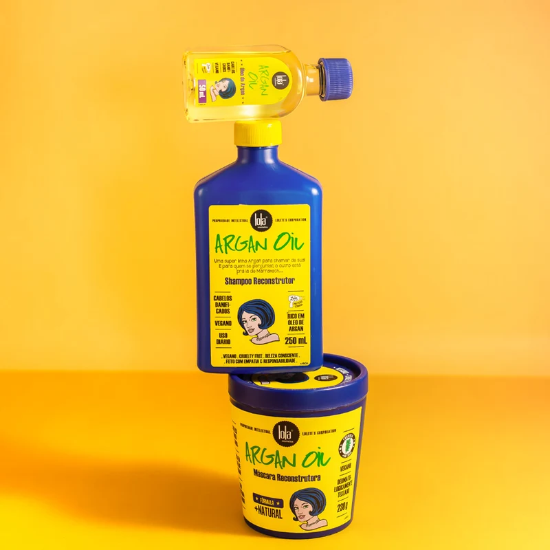 Lola From Rio Argan Oil Máscara Reconstructora 230gr - maschera ristrutturante capelli danneggiati