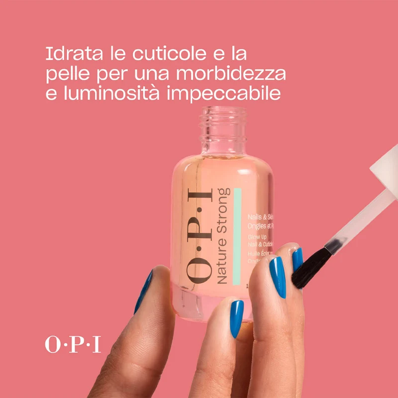 OPI Nature Strong Skincare Glow Up Nail & Cuticle Oil 15ml - olio per cuticole