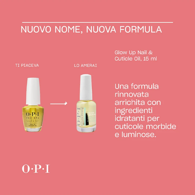 OPI Nature Strong Skincare Glow Up Nail & Cuticle Oil 15ml - olio per cuticole
